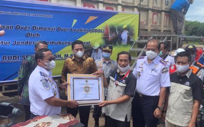 Selamat, Raih Penghargaan Kemenhub Transportasi Zero ODOL