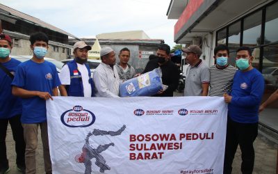 Bosowa Semen Bertolak ke Sulbar, Salurkan Langsung Sembako, Terpal dan Genset