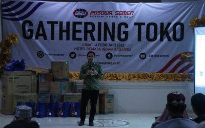 Manajemen Bosowa Semen Bertemu Pemilik Toko di Masamba